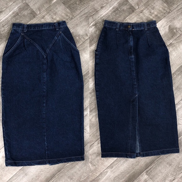 ⚡️Vintage⚡️American Profile Dungarees Denim Skirt. - Picture 2 of 8